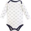 image:imageHudson Baby babyboys Cotton Longsleeve Bodysuits 3packFootball Mvp