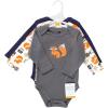 image:imageHudson Baby babyboys Cotton Longsleeve Bodysuits 3packForest