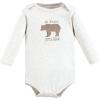 image:imageHudson Baby babyboys Cotton Longsleeve Bodysuits 3packForest Fox