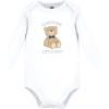 image:imageHudson Baby babyboys Cotton Longsleeve Bodysuits 3packGentleman Bear