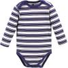 image:imageHudson Baby babyboys Cotton Longsleeve Bodysuits 3packGray Football Buddy