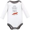 image:imageHudson Baby babyboys Cotton Longsleeve Bodysuits 3packLittle Fox