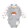 image:imageHudson Baby babyboys Cotton Longsleeve Bodysuits 3packLittle Fox