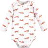 image:imageHudson Baby babyboys Cotton Longsleeve Bodysuits 3packLittle Fox
