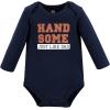 image:imageHudson Baby babyboys Cotton Longsleeve Bodysuits 3packLove Dad