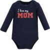 image:imageHudson Baby babyboys Cotton Longsleeve Bodysuits 3packLove Mom