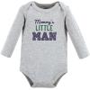 image:imageHudson Baby babyboys Cotton Longsleeve Bodysuits 3packLove Mom