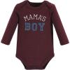 image:imageHudson Baby babyboys Cotton Longsleeve Bodysuits 3packMamas Boy