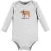 image:imageHudson Baby babyboys Cotton Longsleeve Bodysuits 3packMoose Bear Sweater