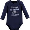image:imageHudson Baby babyboys Cotton Longsleeve Bodysuits 3packNewest Family Member