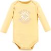 image:imageHudson Baby babyboys Cotton Longsleeve Bodysuits 3packPeace Love Flowers