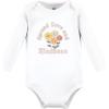 image:imageHudson Baby babyboys Cotton Longsleeve Bodysuits 3packPeace Love Flowers