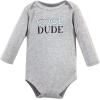 image:imageHudson Baby babyboys Cotton Longsleeve Bodysuits 3packPolar Bear