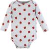 image:imageHudson Baby babyboys Cotton Longsleeve Bodysuits 5packApple Orchard