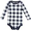 image:imageHudson Baby babyboys Cotton Longsleeve Bodysuits 5packApple Orchard