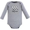 image:imageHudson Baby babyboys Cotton Longsleeve Bodysuits 5packBaby Bear Gray Black