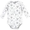 image:imageHudson Baby babyboys Cotton Longsleeve Bodysuits 5packBoy Daddy