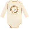 image:imageHudson Baby babyboys Cotton Longsleeve Bodysuits 5packBrave Lion