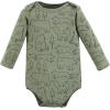 image:imageHudson Baby babyboys Cotton Longsleeve Bodysuits 5packCamping Animals