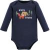 image:imageHudson Baby babyboys Cotton Longsleeve Bodysuits 5packCamping Animals