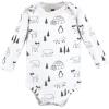 image:imageHudson Baby babyboys Cotton Longsleeve Bodysuits 5packChill Out Penguin