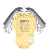 image:imageHudson Baby babyboys Cotton Longsleeve Bodysuits 5packConstruction Work