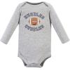 image:imageHudson Baby babyboys Cotton Longsleeve Bodysuits 5packFootball Huddles