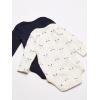 image:imageHudson Baby babyboys Cotton Longsleeve Bodysuits 5packGray Forest