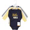 image:imageHudson Baby babyboys Cotton Longsleeve Bodysuits 5packHola Ladies