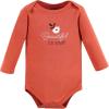 image:imageHudson Baby babyboys Cotton Longsleeve Bodysuits 5packPink Fall