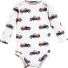image:imageHudson Baby babyboys Cotton Longsleeve Bodysuits 5packPumpkin Pie