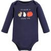 image:imageHudson Baby babyboys Cotton Longsleeve Bodysuits 5packPumpkin Pie
