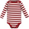 image:imageHudson Baby babyboys Cotton Longsleeve Bodysuits 7packSports Stripes
