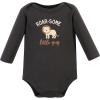 image:imageHudson Baby unisexbaby Cotton Longsleeve Bodysuits 3packBrave Lion