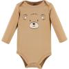 image:imageHudson Baby unisexbaby Cotton Longsleeve Bodysuits 3packDream Big Teddy