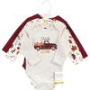 image:imageHudson Baby unisexbaby Cotton Longsleeve Bodysuits 3packHello Autumn