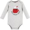 image:imageHudson Baby unisexbaby Cotton Longsleeve Bodysuits 3packHot Cocoa Vibes