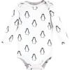 image:imageHudson Baby unisexbaby Cotton Longsleeve Bodysuits 3packJust Chillin Penguin