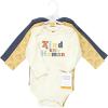 image:imageHudson Baby unisexbaby Cotton Longsleeve Bodysuits 3packKind Human
