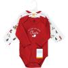 image:imageHudson Baby unisexbaby Cotton Longsleeve Bodysuits 3packNorth Pole