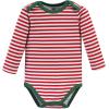 image:imageHudson Baby unisexbaby Cotton Longsleeve Bodysuits 3packRudolph Reindeer