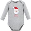 image:imageHudson Baby unisexbaby Cotton Longsleeve Bodysuits 3packSanta Reindeer