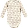 image:imageHudson Baby unisexbaby Cotton Longsleeve Bodysuits 3packSnuggle Bear