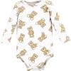 image:imageHudson Baby unisexbaby Cotton Longsleeve Bodysuits 3packTeddy Bears