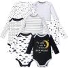 image:imageHudson Baby Baby Cotton Longsleeve Bodysuits 7packMoon and Back