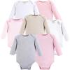 image:imageHudson Baby Baby Girls Cotton LongSleeve Bodysuits 7PackGirl Basic