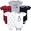 image:imageHudson Baby Baby Preemie Bodysuit 5 PackPenguin Shortsleeve