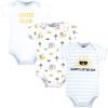 image:imageHudson Baby Infant Boy Cotton Bodysuits Happy Little Guy 1218 Months