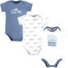 image:imageHudson Baby Infant Boy Cotton Bodysuits Jawsome Little Bro 69 Months