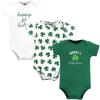 image:imageHudson Baby Infant Boy Cotton Bodysuits Mommys Lucky Charm 912 Months